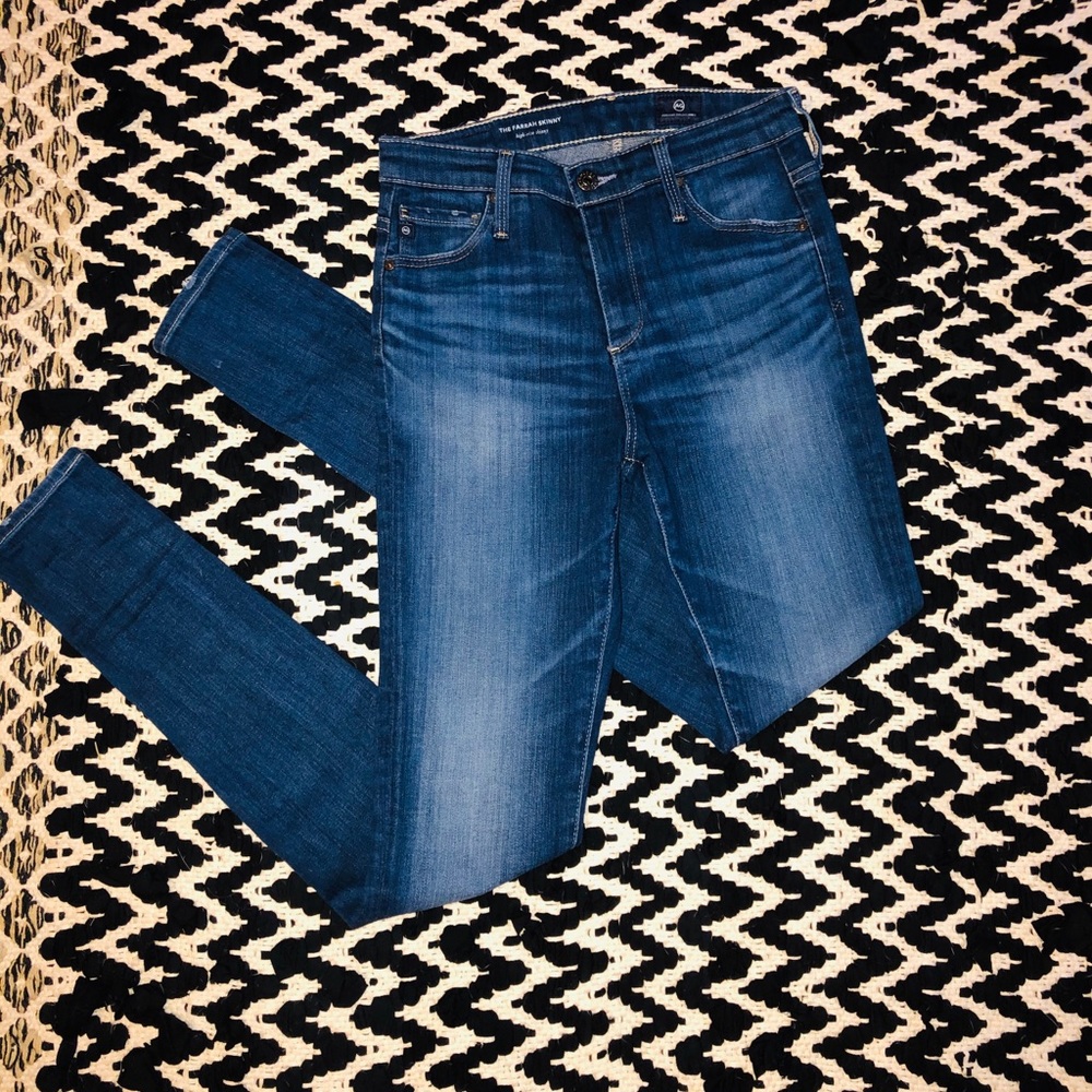 AG Farrah High Rise Skinny Jeans